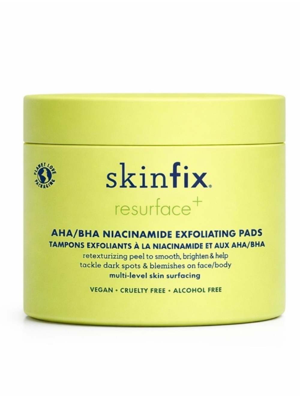 Skinfix Resurface+ AHA/BHA Niacinamide Exfoliating Pads — NIB!